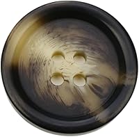 Vista 8 de 10 UNIDADES de Botones de Resina con 4 Agujeros, Redondos, con Patrón, Botones Planos para Costura, Botones Favoritos, Botones Básicos para Ropa