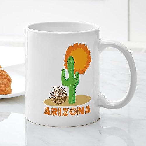 Miniatura 5 de CafePress ARIZONA Mugs Taza de café de cerámica de 11 oz (11.0 fl oz)