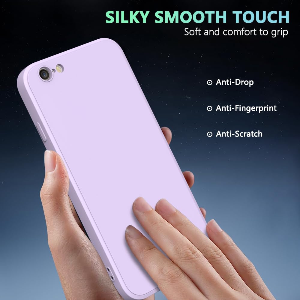 iphone6s カバー パープル Amazon.com: WOGROO for iPhone 6S Case Purple, Scratch