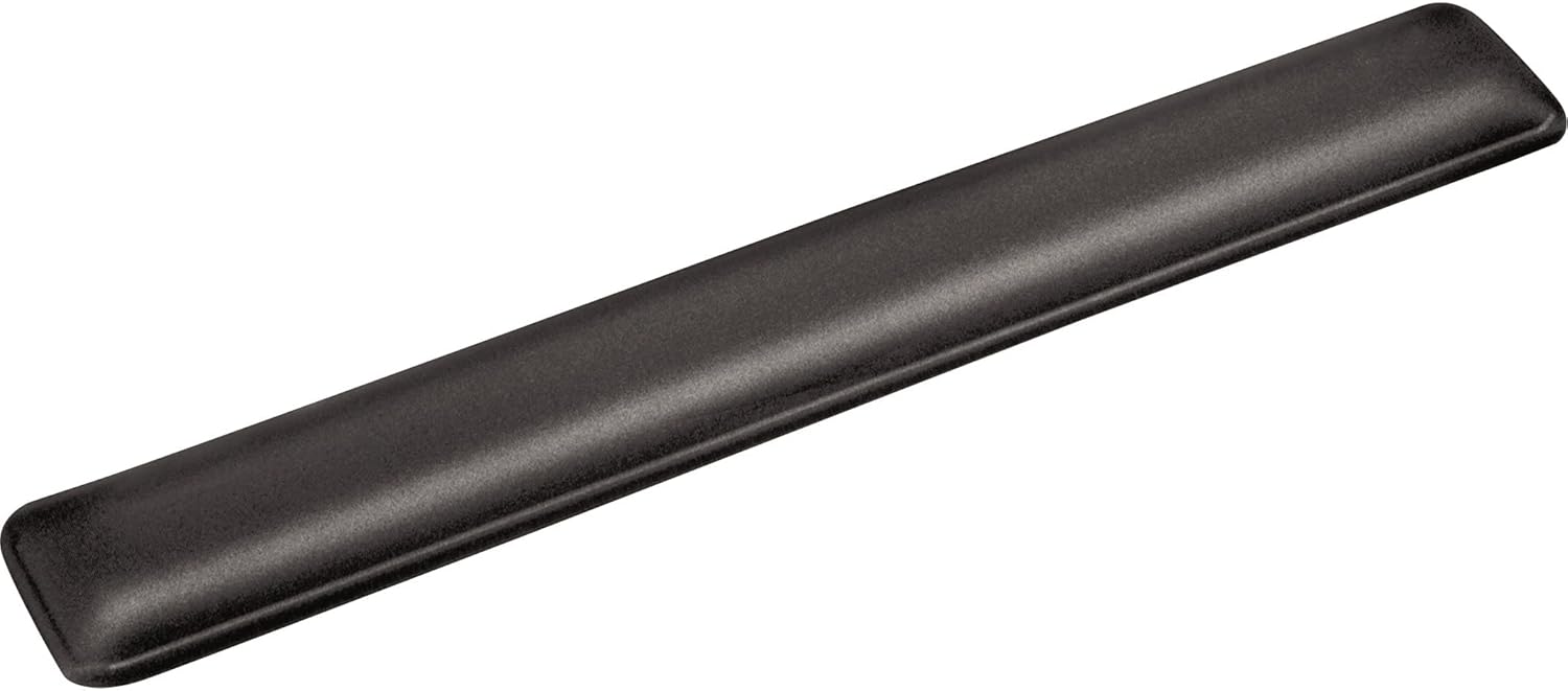 Fellowes 91737 Gel Wrist Rest - Graphite/Platinum