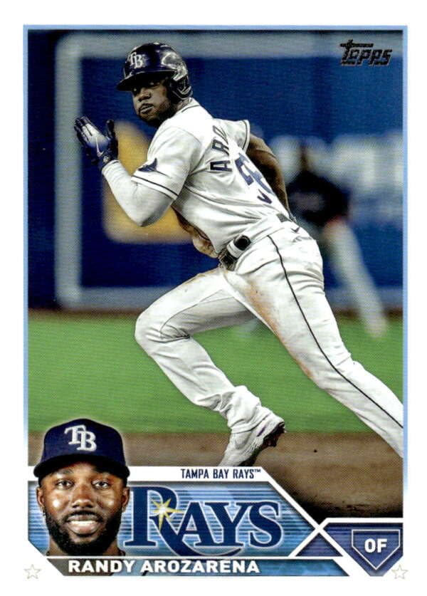 Amazon.com: 2023 Topps #360 Randy Arozarena Tampa Bay Rays NM-MT