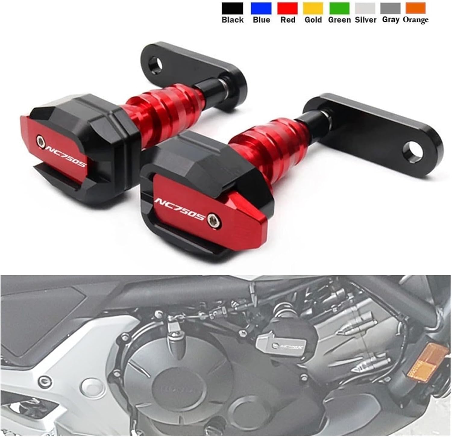 Motorcycle Falling Protection Frame Slider Fairing Guard Anti Crash Pad Protector for NC750X NC750S NC 750X 750S NC750 X/S Falling Protections