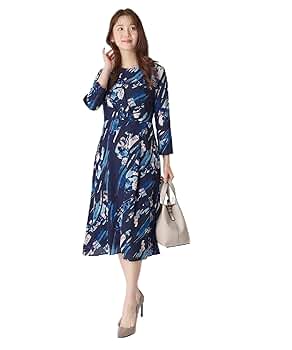 【エレガントハム】COUP DE CHANCE フラワー柄ワンピース エレガントハム様専用】COUP DE CHANCE フラワー柄ワンピース