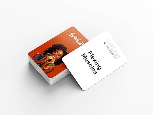 Miniatura 5 de Kinfolk SayLess El mejor juego familiar para principiantes de fiesta nocturna, estilo tabú, juego de charadas de adivinanzas para risas imparables y