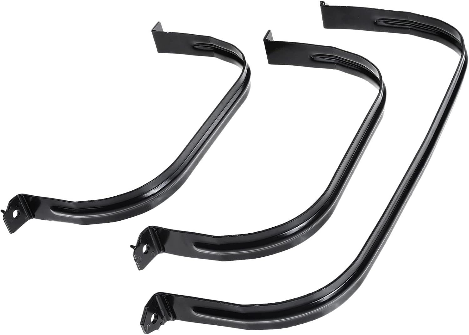 A-Premium Set of 3PCS Fuel Tank Straps [4Cyl 2.4L Only] Compatible with Honda Element 2003-2011, Sport Utility, Bolt-On