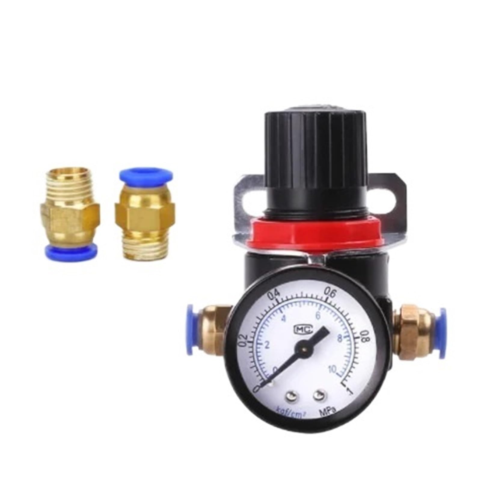 Régulateur de pression AR2000 G1/4 avec raccord 4mm pour compresseur