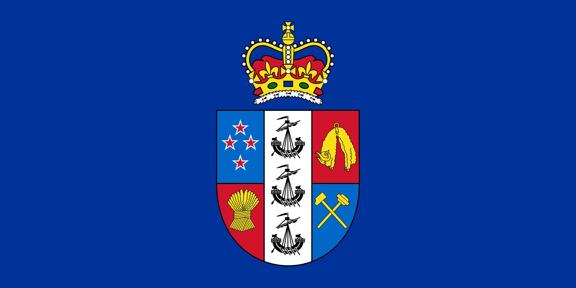 Drapeau New Zealand Governor-General XL grand pavillon Nouvelle-Zélande