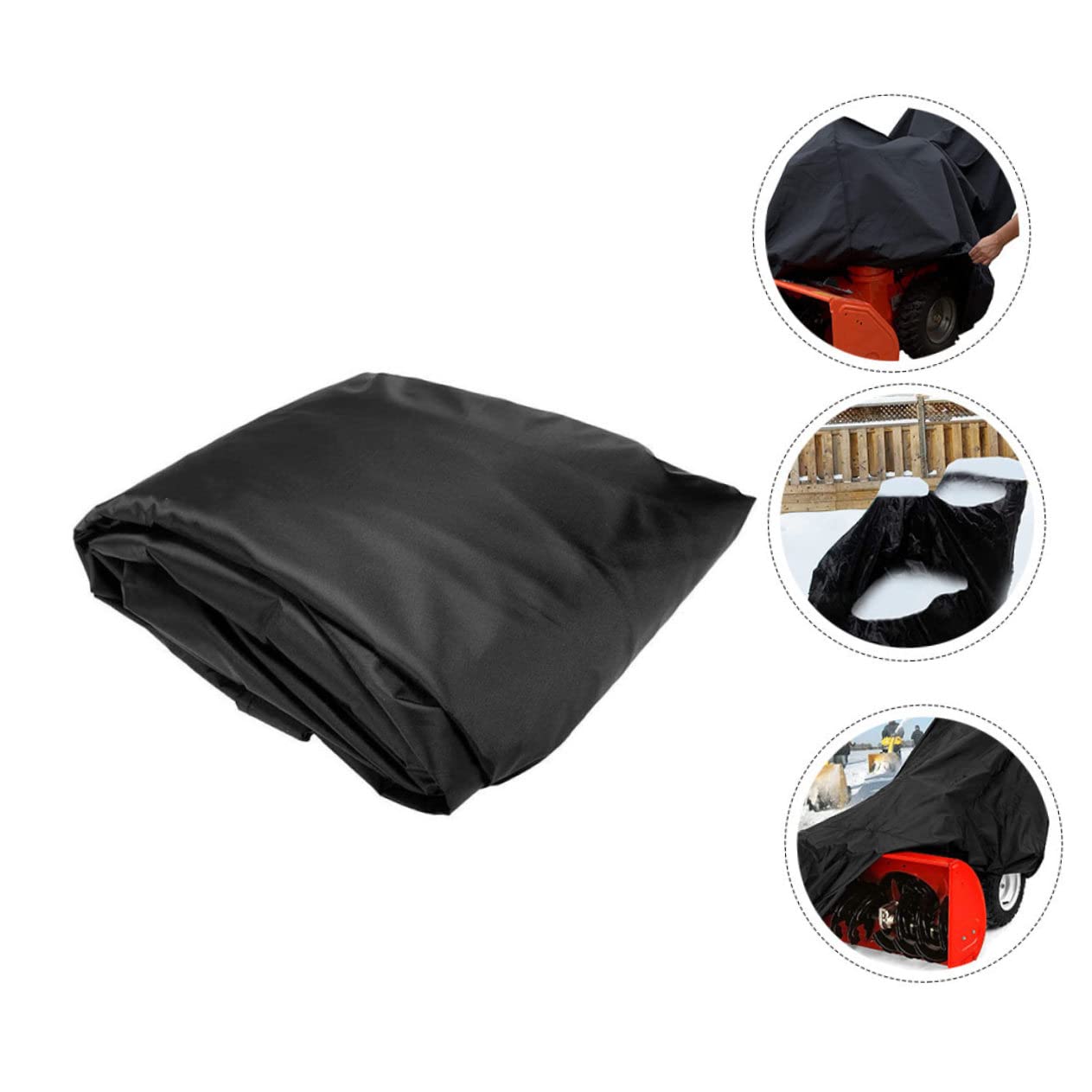 OFFSCH 1pc Snow Blower Cover Snow Blower Cab Cover Windshield Snow Ice Cover Accessories in Automotive Snow Thrower Protector Snow Thrower Cover Tractor Accessories Rain Cover Car 210d