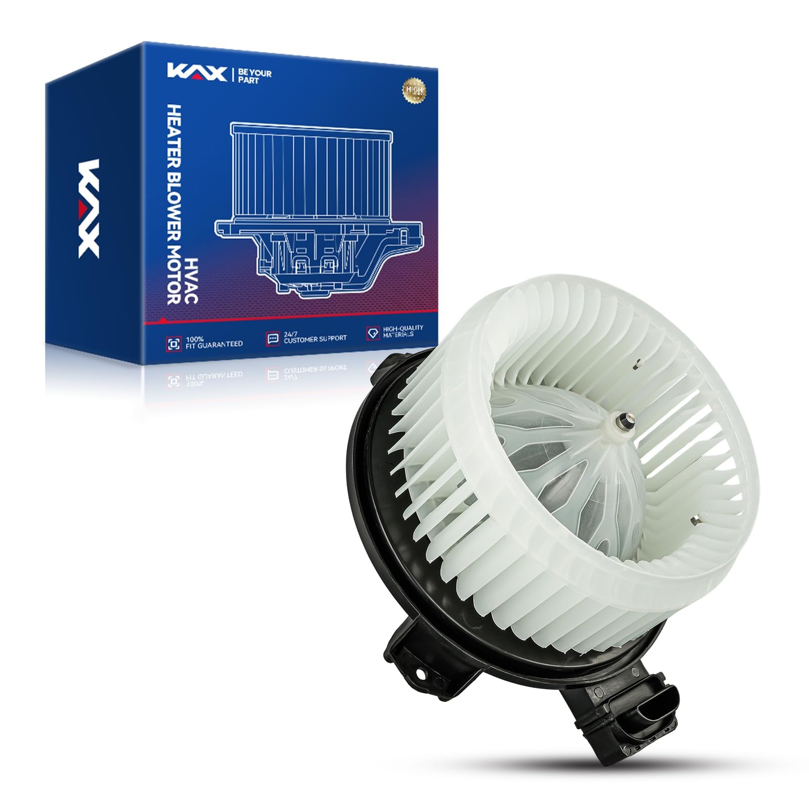 KAX 700194 AC Blower Motor for Honda Civic 2006-2011, Wrangler 2007-2010