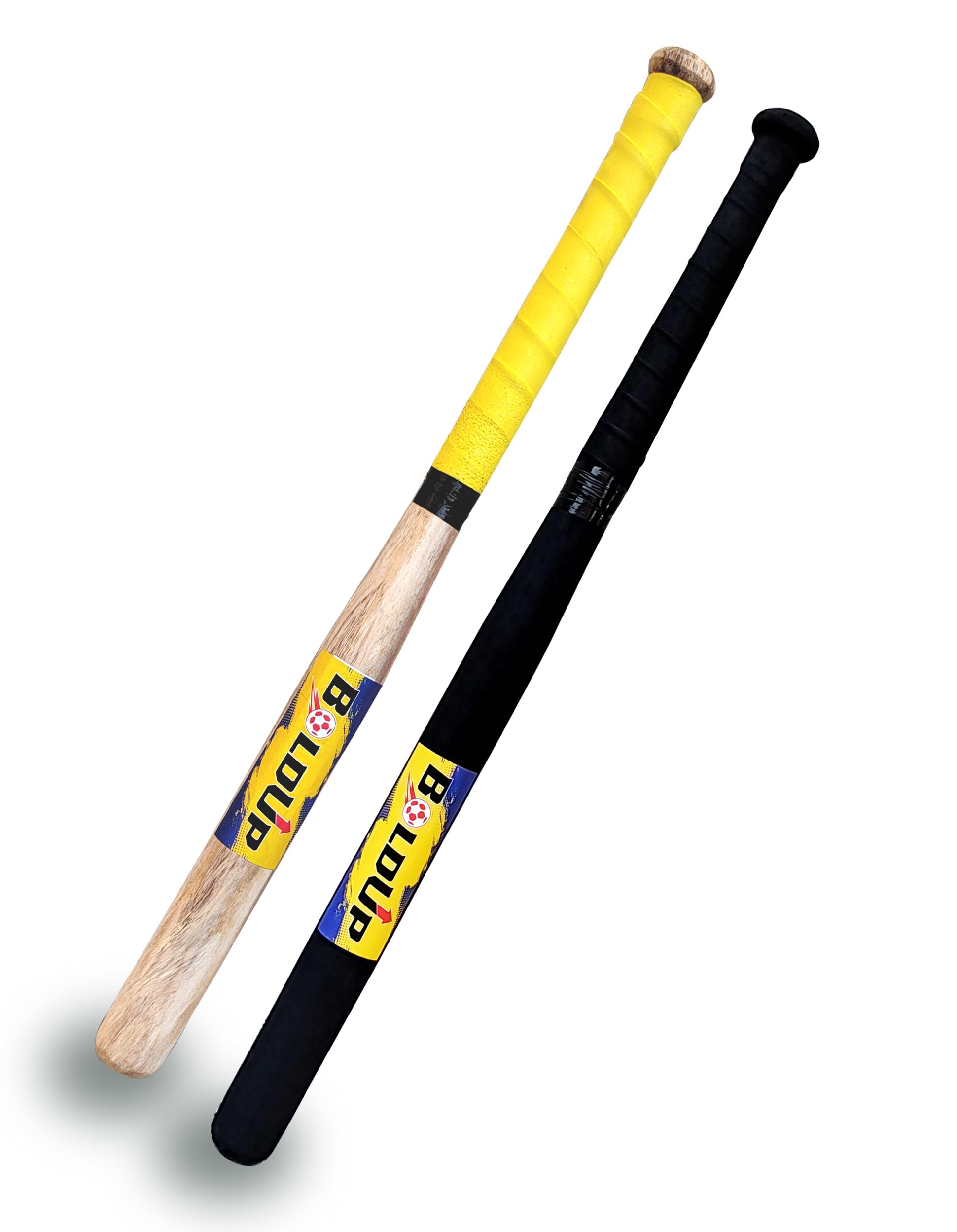 BOLDUP® Wooden Baseball bat - Heavy Duty Solid Sports basebat | Ideal for self Defence |Bat Natural Wood Bat with Strong Self-Defense (32 inch Long) (Combo Wooden+Black BASSBAT) (B0C68C2T3F) Amazon Price History, Amazon Price Tracker