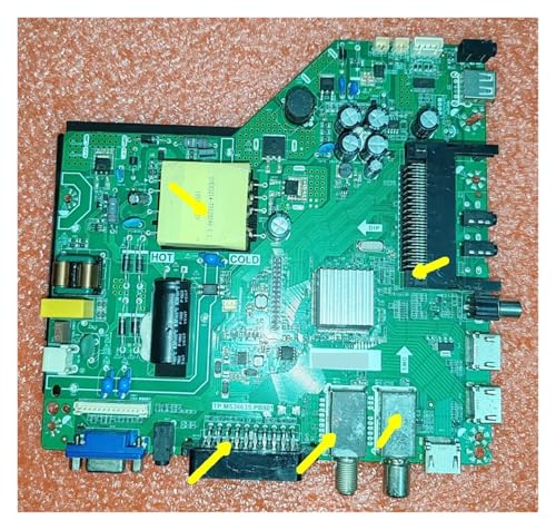 TP.MS3663S.PB801 3 In 1 TV }U[{[h 3  HD HDMI C^[tF[X  SDCI C^[tF[XŌ(Yellow 2T1SD1CI)
