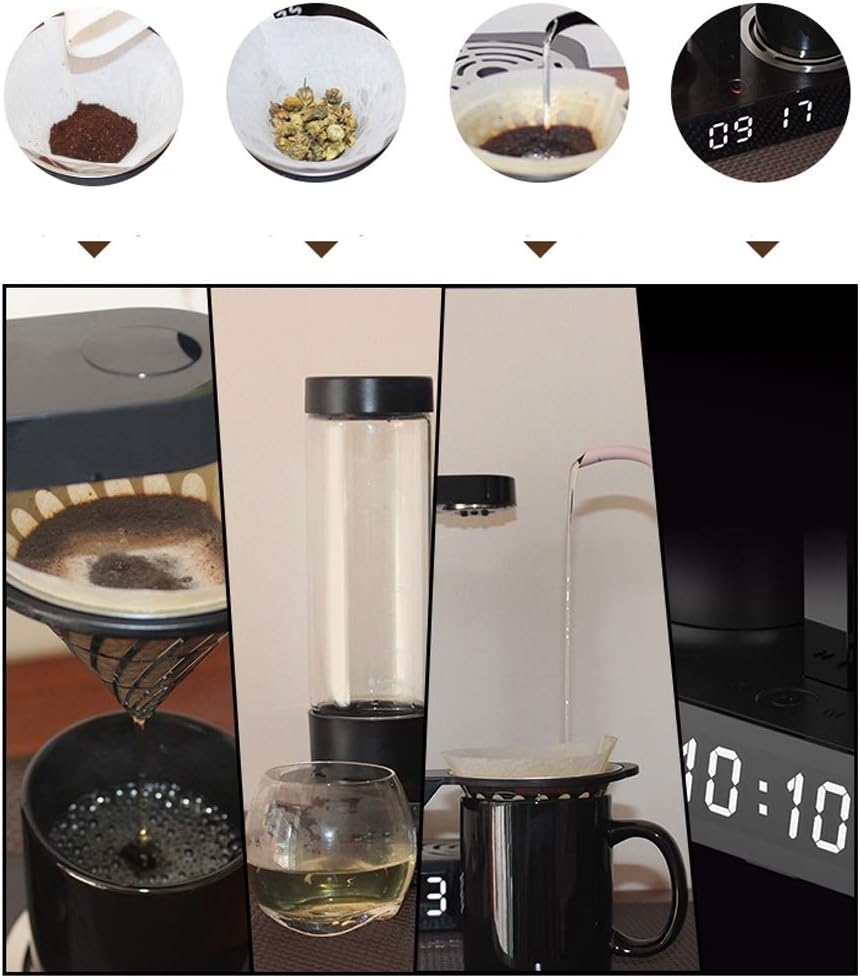 Coffee Maker Household Clock Automatic Drip Office Mini Coffee Maker All-in-one Machine