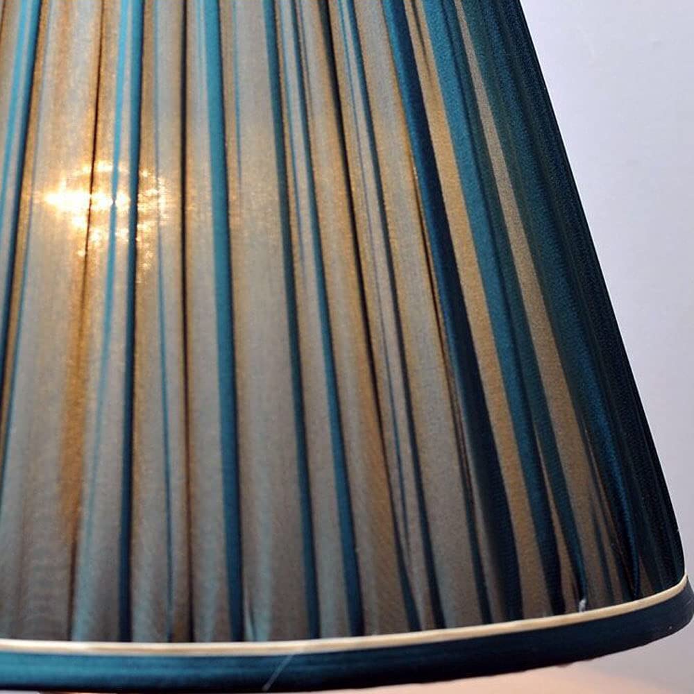 Lámpara de mesa Lámpara de mesa grande de cerámica con pantalla a juego Lámpara de noche para dormitorio Lámpara de mesa de cerámica retro americana para sala de estar Lámpara de escritorio para mesit