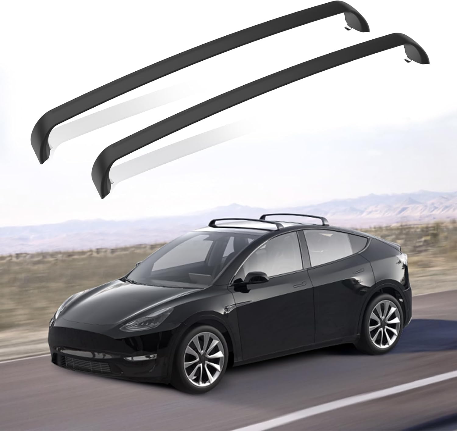Cross Bar for Tesla Model Y Roof Rack for Tesla Model Y Accessories 2024 2023 2022 2021 2020 Rooftop Luggage Cargo Carrier for Canoe Kayak Bike Cross Bar for Tesla Model Y Roof Rack for Tesla Model Y Accessories 2024 2023 2022 2021 2020 Rooftop Luggage Cargo Carrier for Canoe Kayak Bike