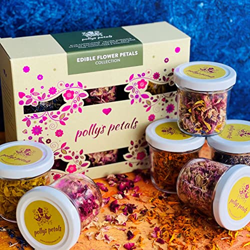 Collection de pétales de fleurs comestibles Cover