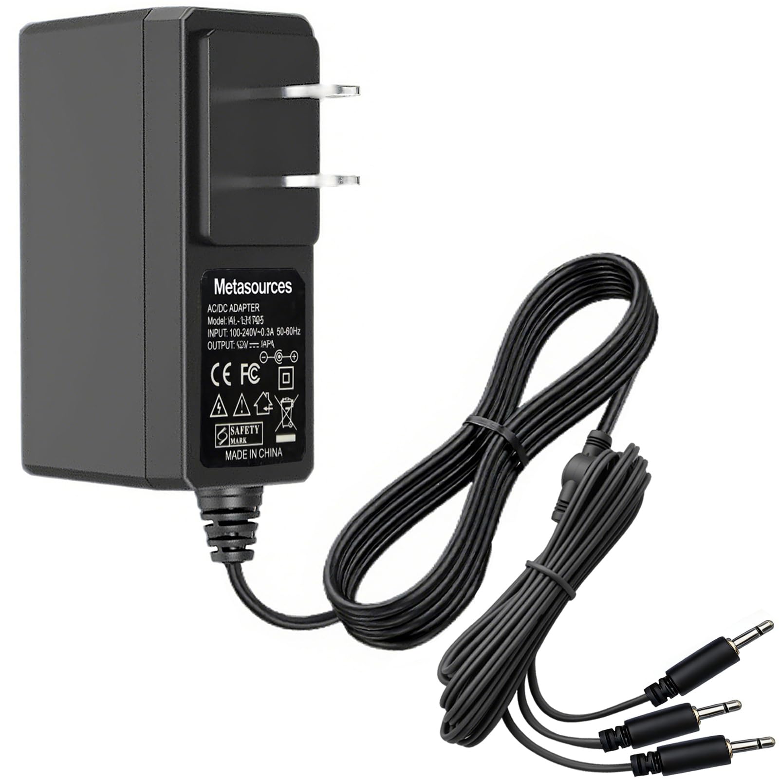 Amazon.com: Metasources 3-Output Jacks 3V AC/DC Adapter Compatible