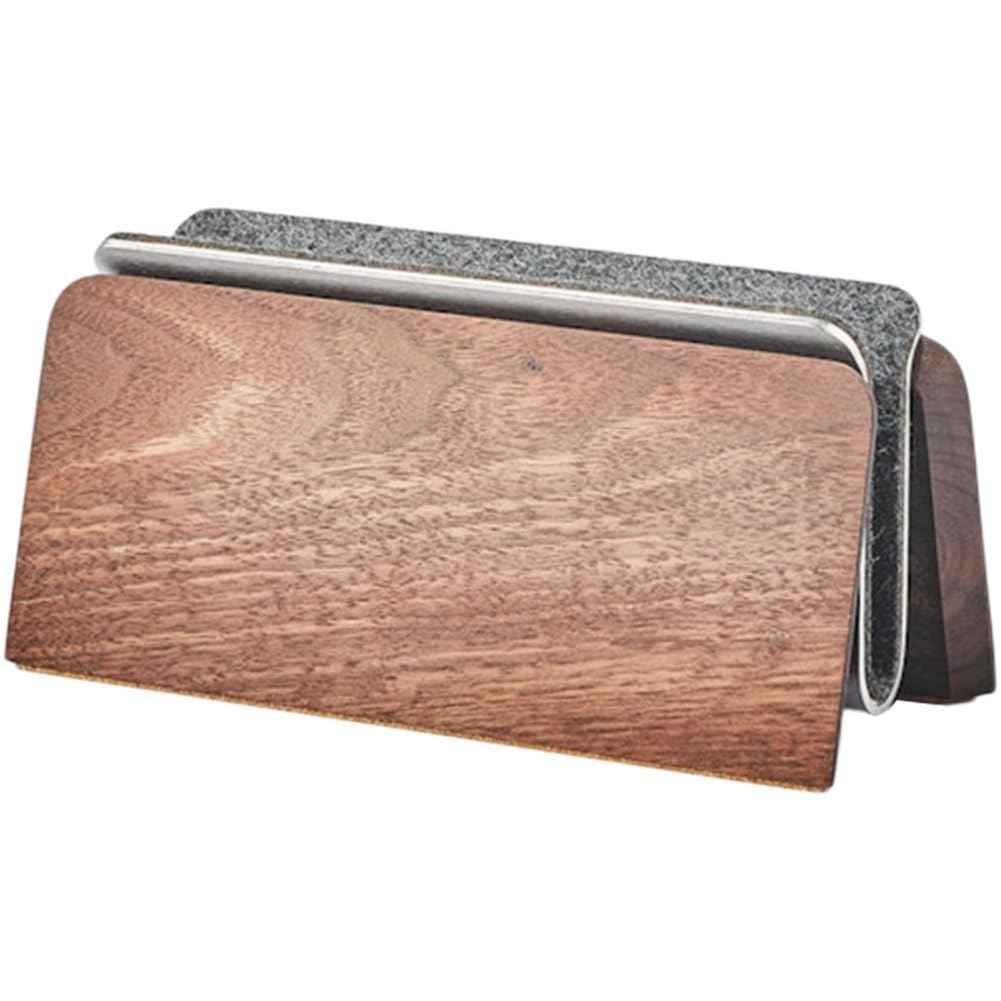 Supporto per Laptop Verticale in Legno Massello Decorazione Tavolo Supporto per Laptop per Supporto per Laptop Supporto per Laptop per Dissipazione del Calore con Base Verticale per Tablet