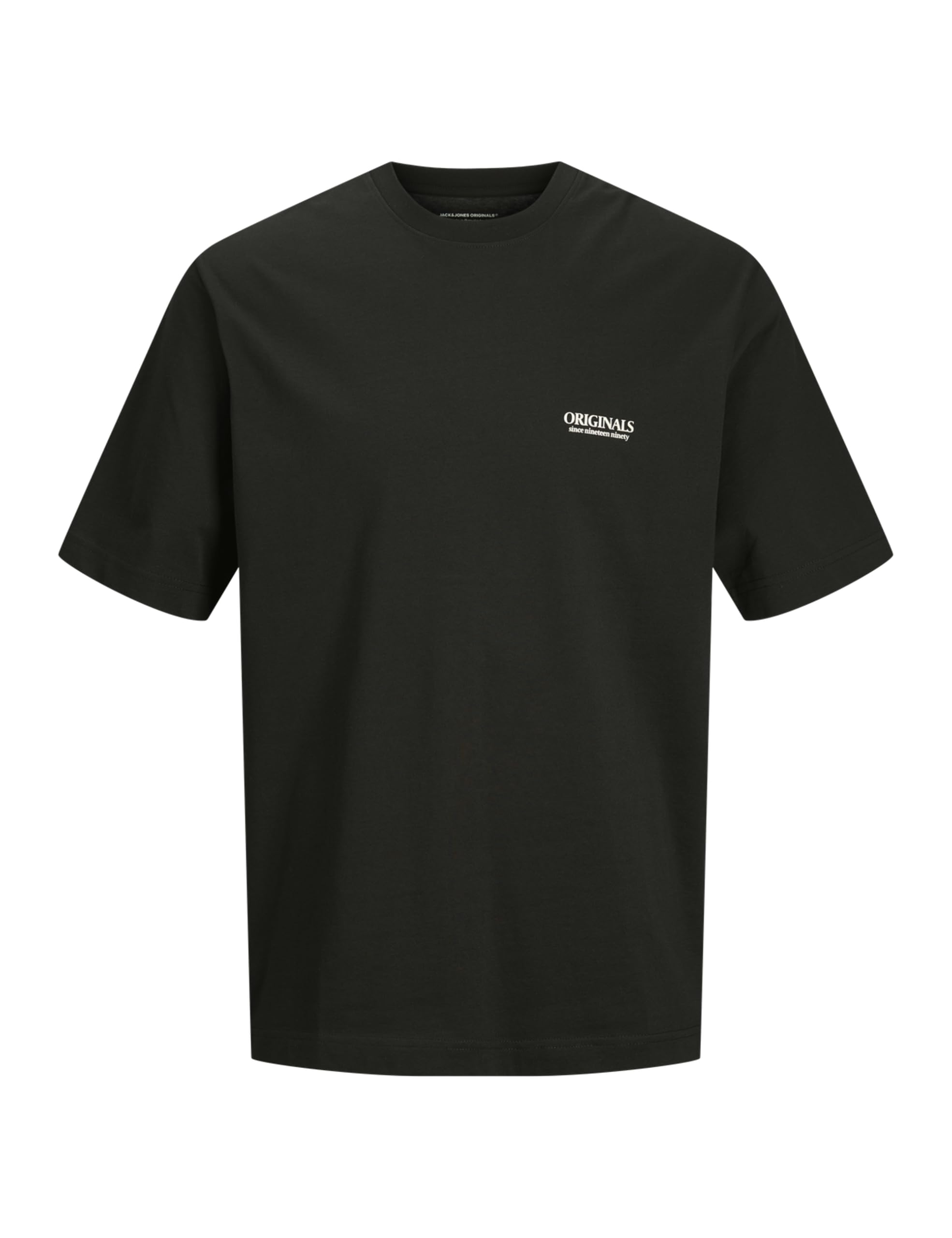 Jack&Jones JORROXBURY Sketch Tee SS Crew Neck, Black, S