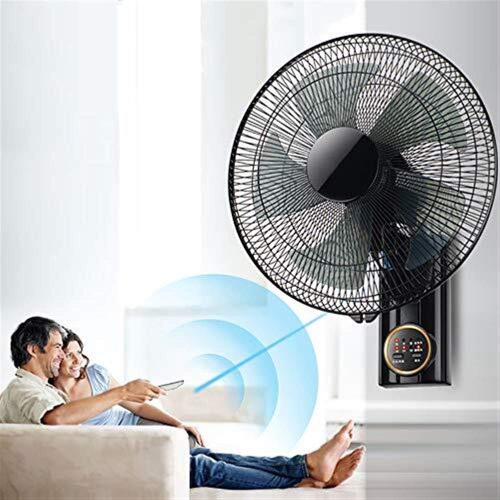 Wall Fan with Remote Control, 16 Inch Oscillating Wall Fan with Timer, Quiet Operation, Cooling for The Summer at Home/Office