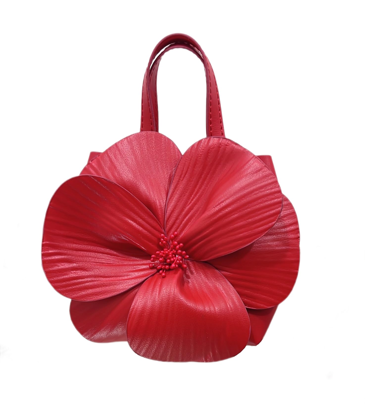 Bolso de mano floral de piel sintética, mini bolsa de fiesta, perfecto para bodas, bailes, regalos para mujeres