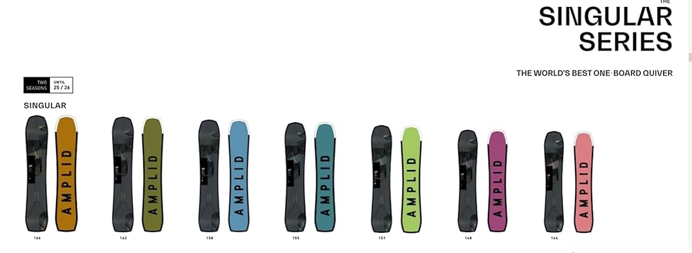 ampid singular 158 2425モデル（最新モデル） Amazon | Amplid SINGULAR 24-25モデル 155cm | ノーブランド品