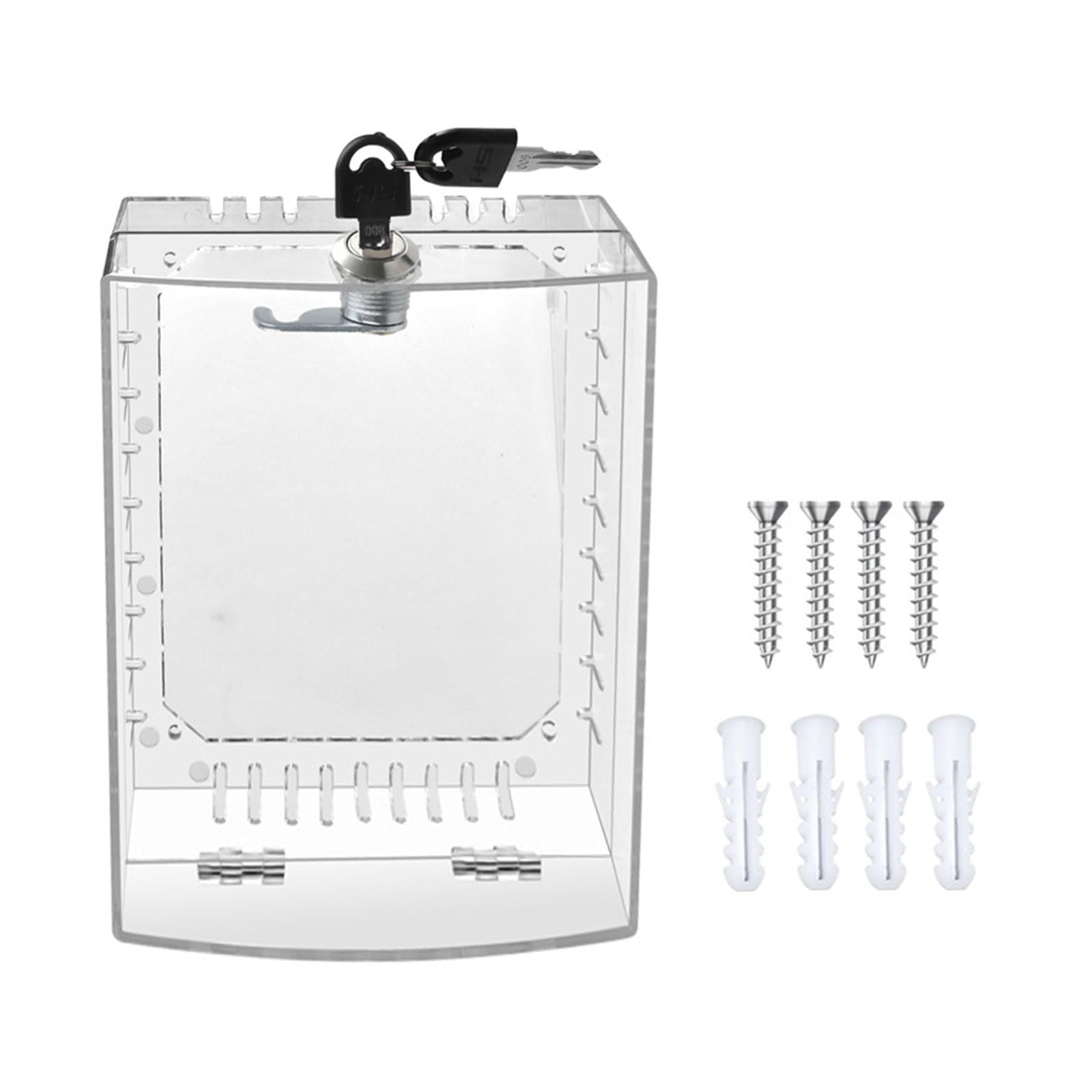 Universals Thermostat Box with Wall Mounted Clear Thermostat Covers with Guard Protective Covers Clear with