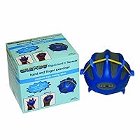 Vista 18 de Ejercitador de manos Digi-Extend n' Squeeze de CanDo, S, Negro , 1