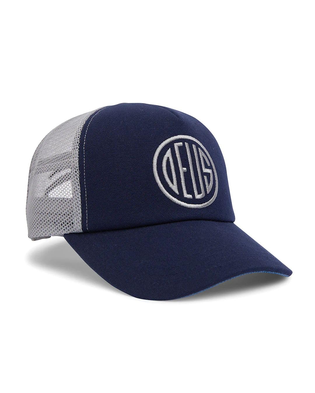 Deus Ex Machina Men's Marina Pill Trucker Cap (Navy),