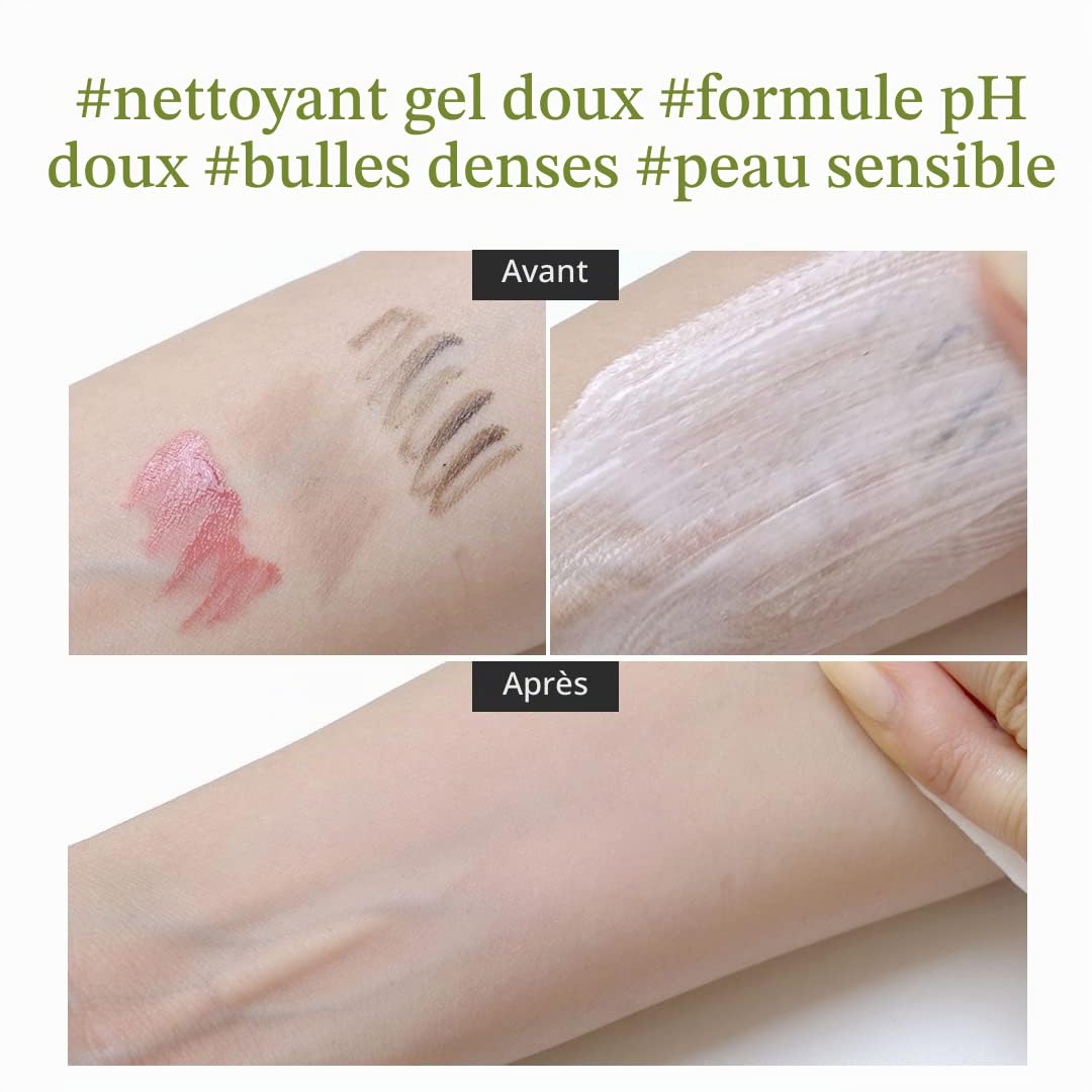 d'Alba Nettoyant Végétalien équilibré pour la peau à la truffe blanche italienne, gel nettoyant à pH doux, nettoyant hydraté et non raffermissant, Soin de la Peau Coréen