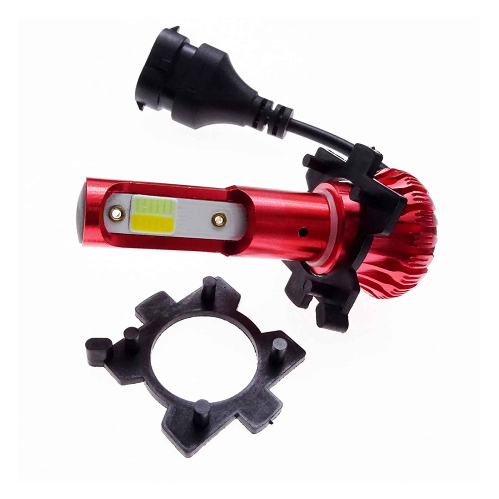 balasto Bombilla de Faro LED H7 para Adaptador de para Base, Clips de Soporte ABS, Accesorios de Coche para MX5 CX5 CX7 RX8, 2 uds.