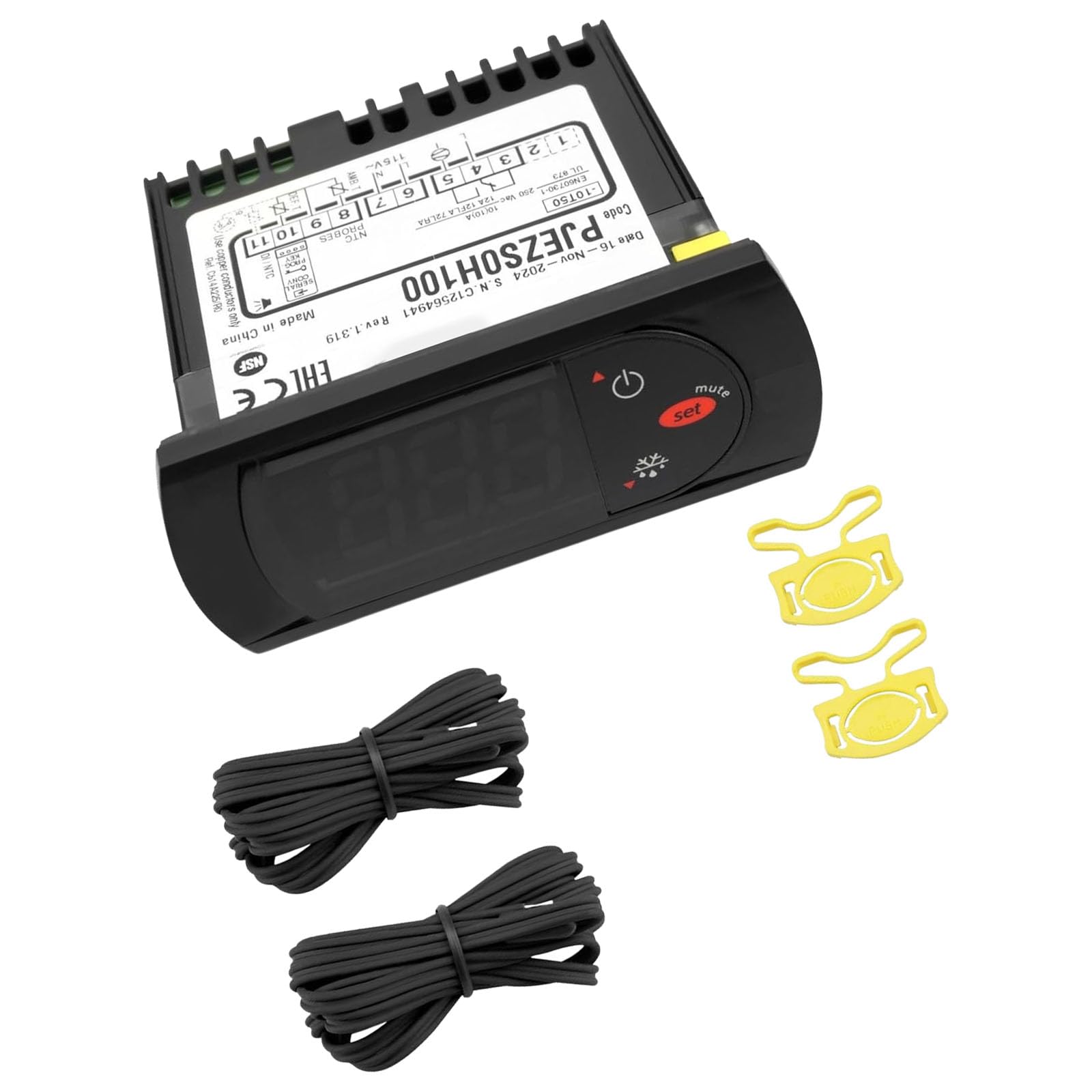 Industrial Temperature Control Unit with Fast Response Time Digital Thermostat Perfect for Food Storage Applications Temperature Thermostat