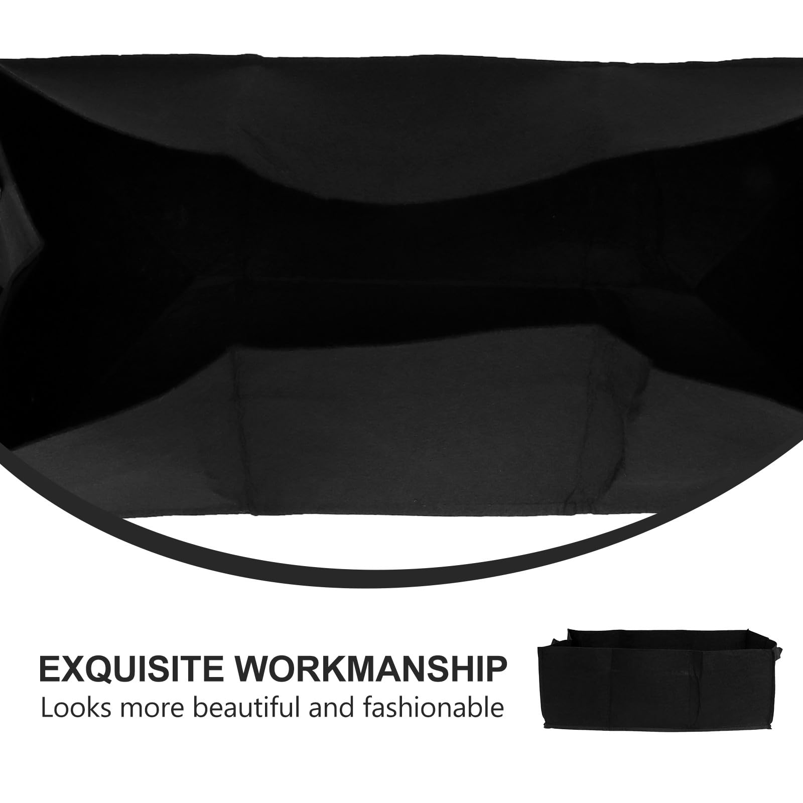 FRCOLOR 6stücke Pflanztasche für Gemüse und Blumen Wiederverwendbar Leicht Anzuchtbeutel Atmungsaktiv mit Optimaler Drainage für Balkon und Garten