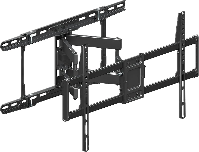 Mounting Dream Soporte de pared para TV de movimiento completo para televisores de 42 a 84 pulgadas de hasta 100 libras | Soporte para TV con certificación UL con extensión, giro e inclinación, soporte para TV para montaje en pared, VESA máx. 600 x 400 mm, se adapta a montantes de 16"/ 18"/ 24"