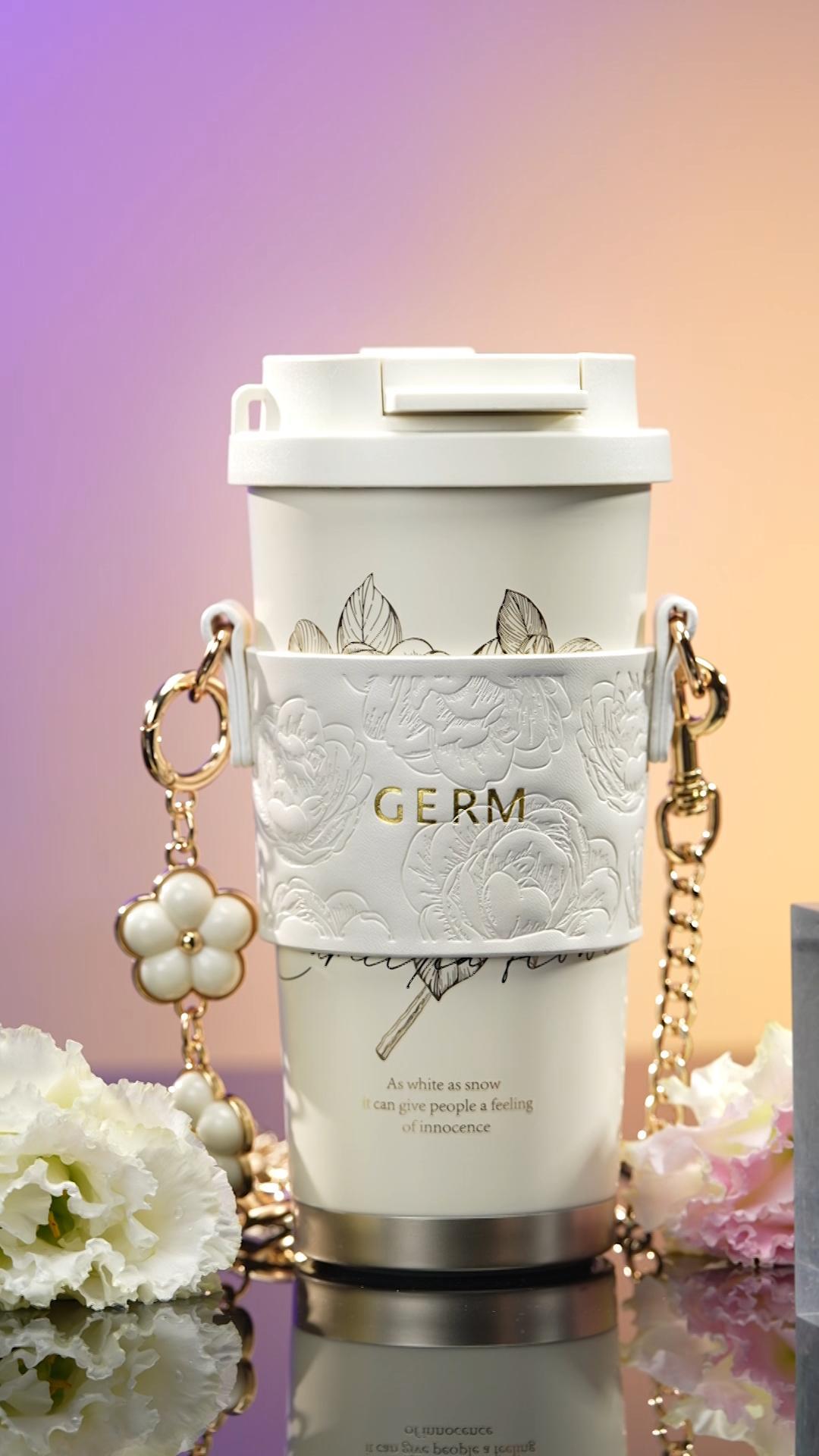 Amazon | GERM カメリア タンブラー｜500ml 真空断熱保温ボトル