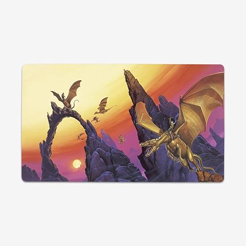Moreta Playmat Inked Gaming TCG Juego Mat para tarjetas (13+)