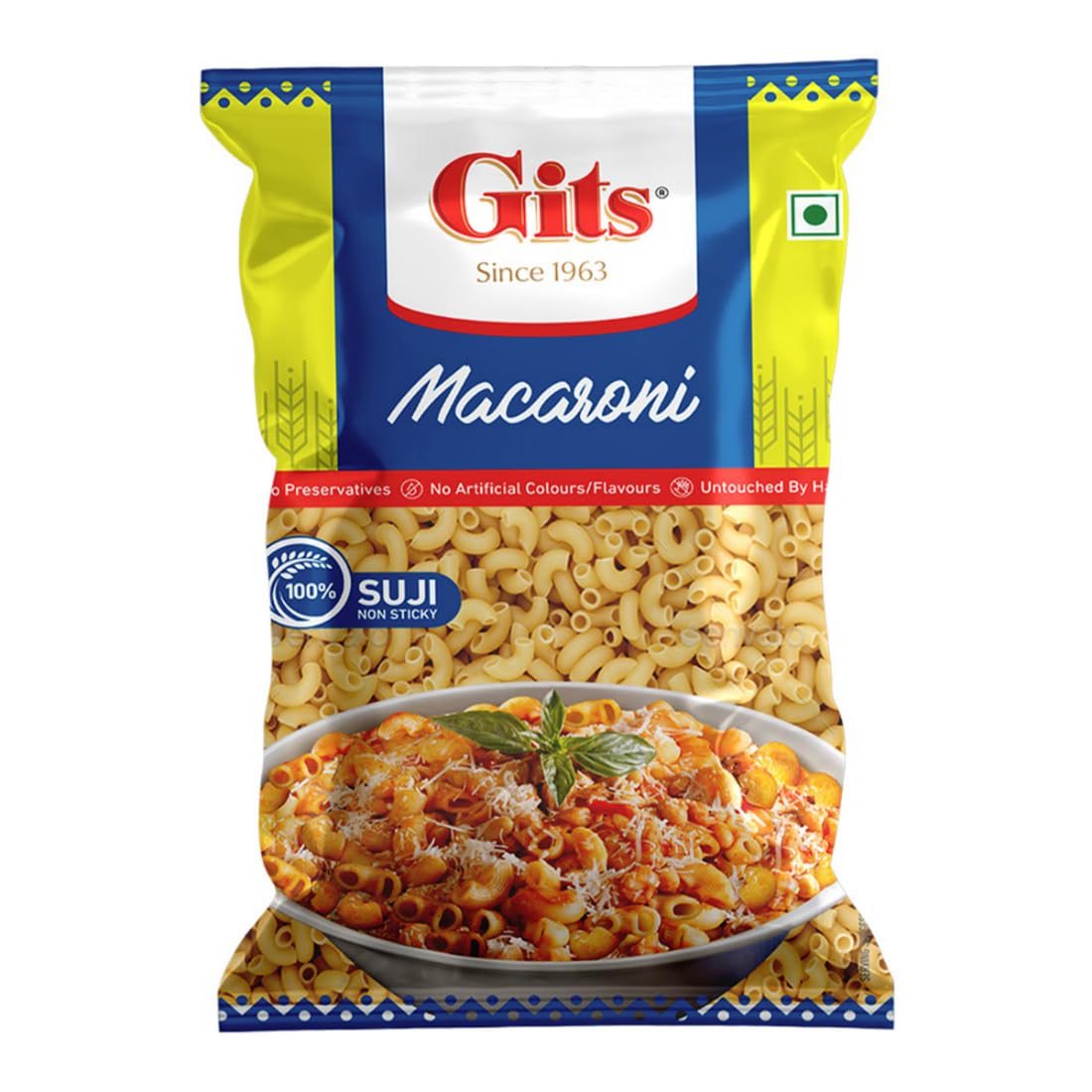 Gits Macaroni Pasta Elbow, 400gm