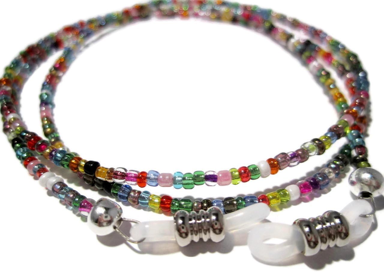 Glasses Chain - 32 Colors Beaded Eyeglass Holder - Eyeglass Around Neck - Sunglass Strap - Glasses Necklace
