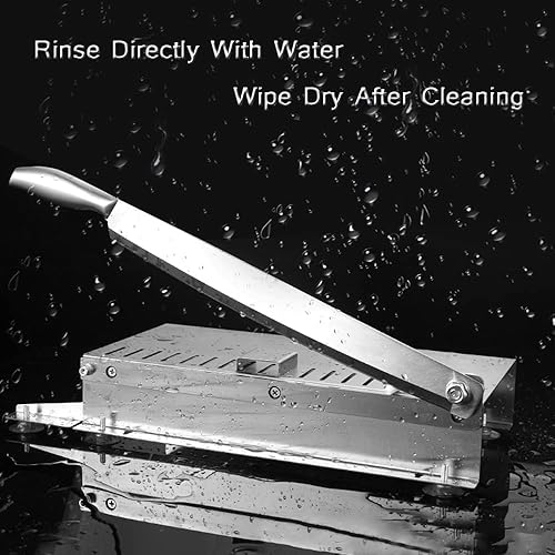 Miniatura 5 de Cortador de carne manual Biltong Slicer Rib pollo máquina de corte de la medicina china carne seca rebanadora inoxidable astilla
