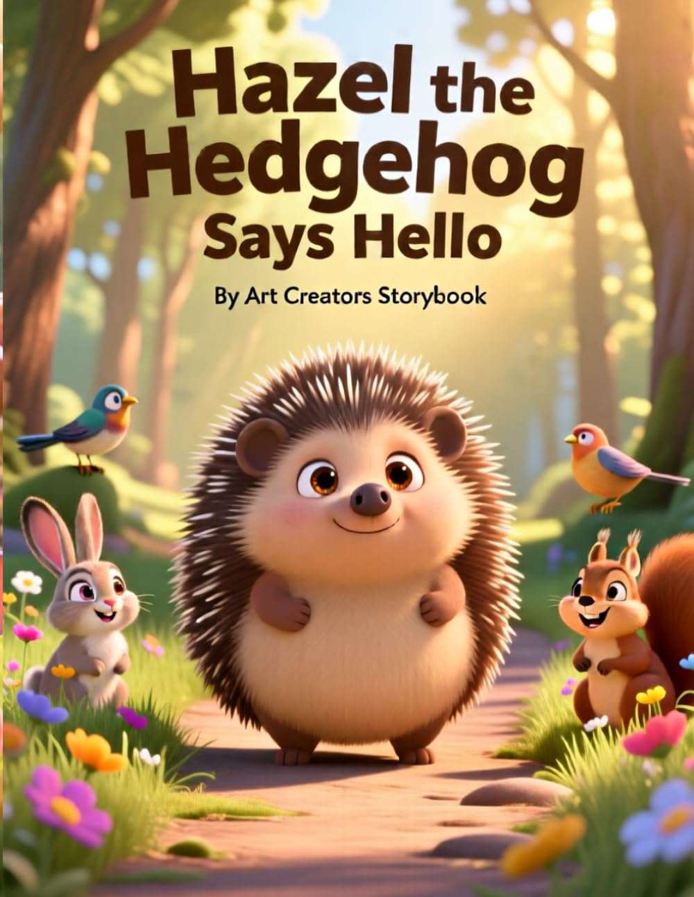 Hazel the Hedgehog Says Hello: A Gentle Story About Overcoming Shyness, Building Confidence, and Making First Connections (SEL for Kids Ages 3–7) ... Courage Social-Emotional Learning Series)