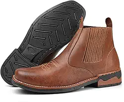 botina masculina estilo texana em couro legitimo bota rodeio country
