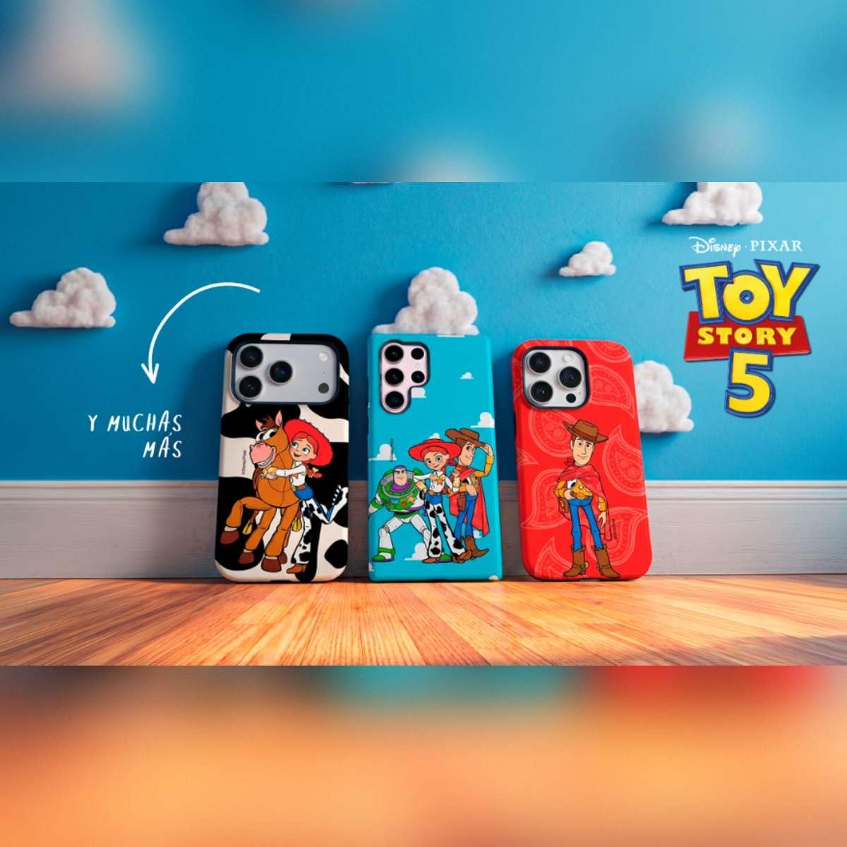 LA CASA DE LAS CARCASAS Funda Oficial Toy Story para iPhone 16 Pro MAX (Cow Love - Tough)