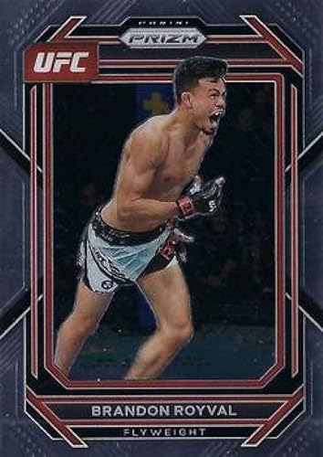 2023 Panini Prizm UFC #133 Brandon Royval Flyweight Vertical Official MMA Trading Card in Raw (NM or Better) Condition