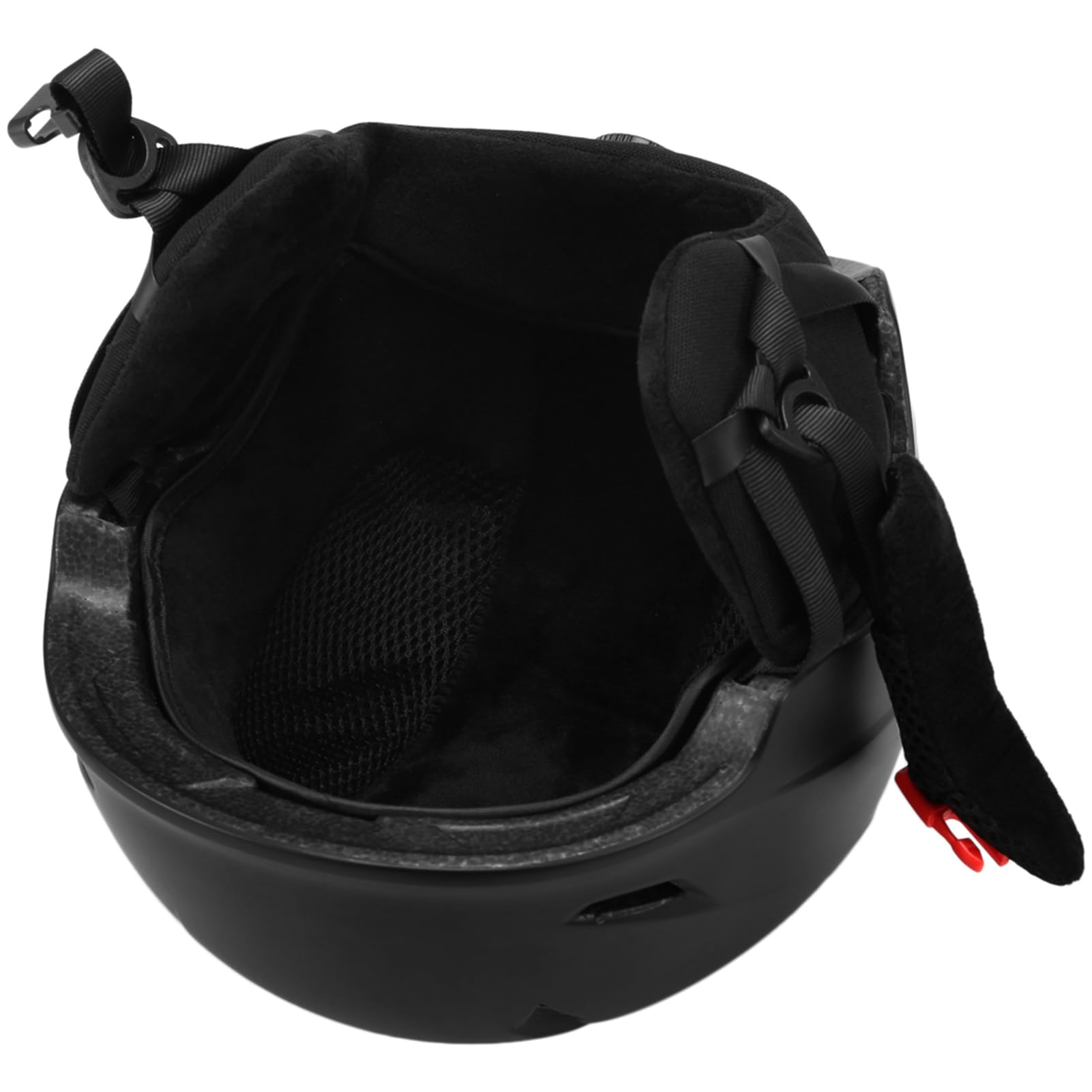 Kavolet Casque de snowboard pour adulte, casque de ski pour homme/femme avec cache-oreilles amovibles Casque de ski de sécurité avec lunettes de protection Sangles fixes Ski professionnel Casque de