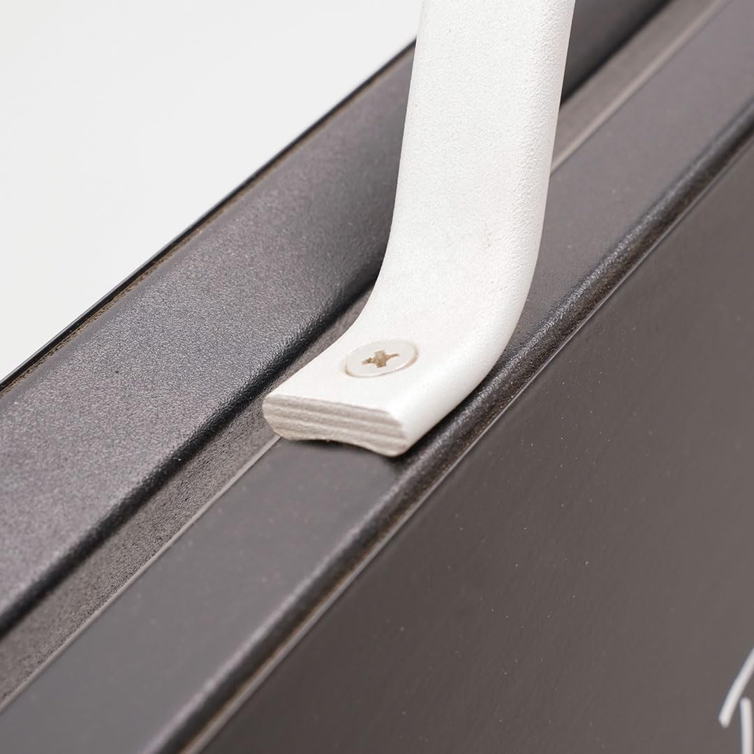 Danieli Store - Pizarra Negra Magnética de Doble Cara 60x90 cm de Exterior - Pizarra Caballete Magnetica - Caballete Magnético y Escribible para Bares y Restaurantes