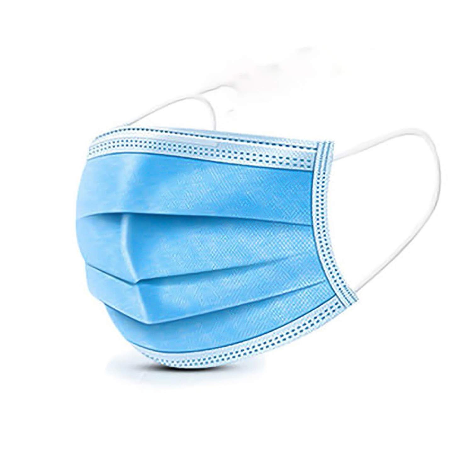 20pcs Disposable Mask Face Mask Mouth Masks Maski Safety Breathing Masks folding headband Anti- Protective Masks Safety Mask