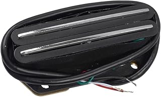 Bridge Pickup Dual Coil Bridge Pickup Dual Rail Pickup For Electric Guitar Accessories guitar pickup set (Color : Black)