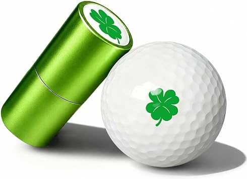 Lihome Golf Ball Stamp - Durable Waterproof Reusable Ink Stamper, Custom Golf Gift for Men, Dad, Retirement, Fathers Day, Birthday & Christmas