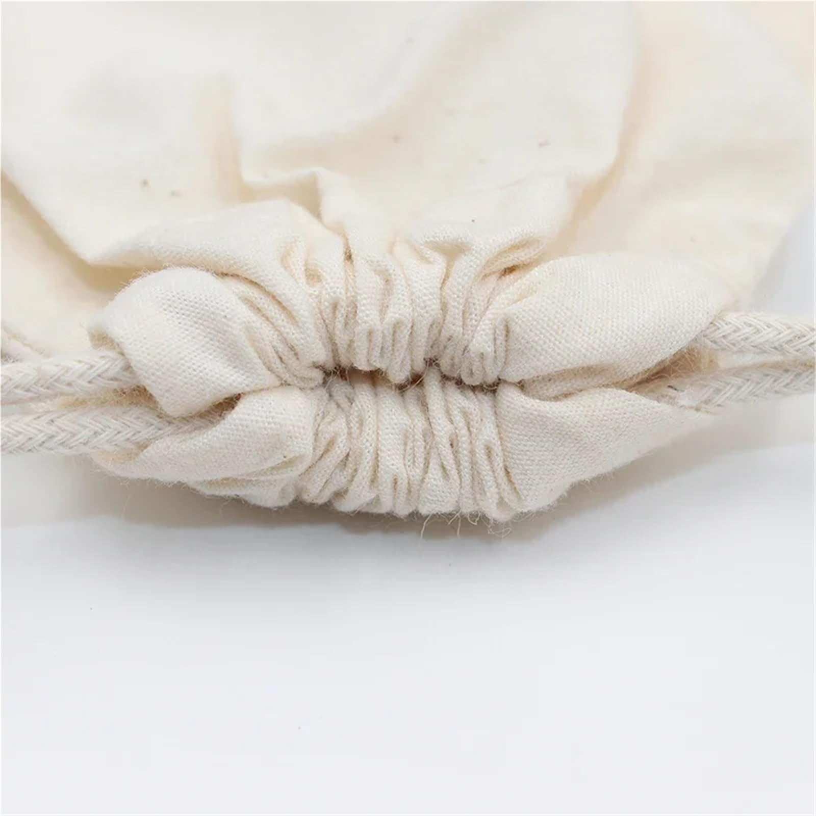 Sacs à cordon en coton for mariage, 100 pièces/lot, emballage de bricolage, petites pochettes simples, sacs rangement anti-poussière domicile(8x10cm(100pcs))