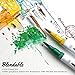 Ohuhu Markers for Adult Coloring Books No bleeding 120 Colors Coloring Markers Water-based Dual Tips Fineliner & Brush Drawing Pens Art Markers for Kids Adults Sketch Journal - Maui - White