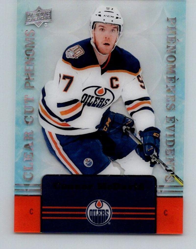 rare tim hortons hockey cards 2019 Connor McDavid 2019-20 Clear Cut Phenoms CC-1 Card – 1/1 Super-Rare Parallel 2019-20 Sidney Crosby Tim Hortons